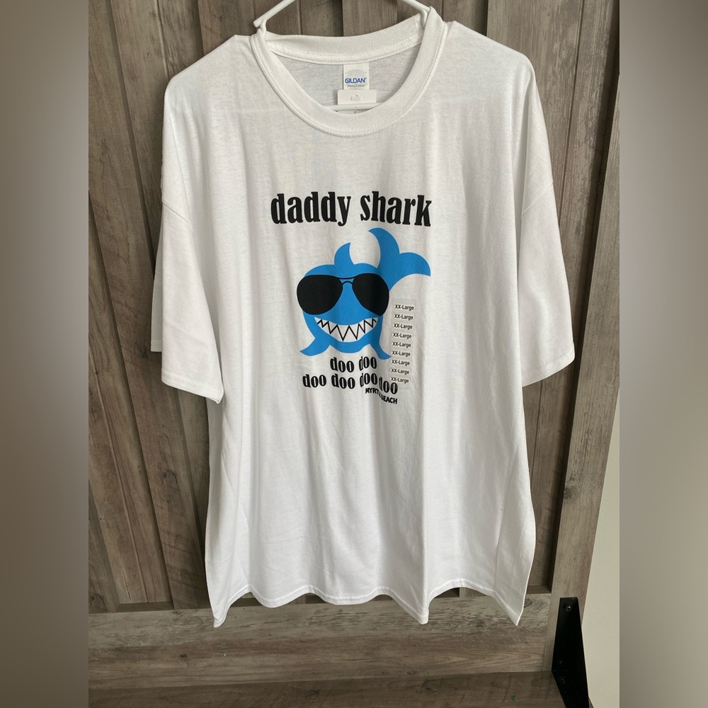 Daddy Shark Shirt XXL Myrtle Beach